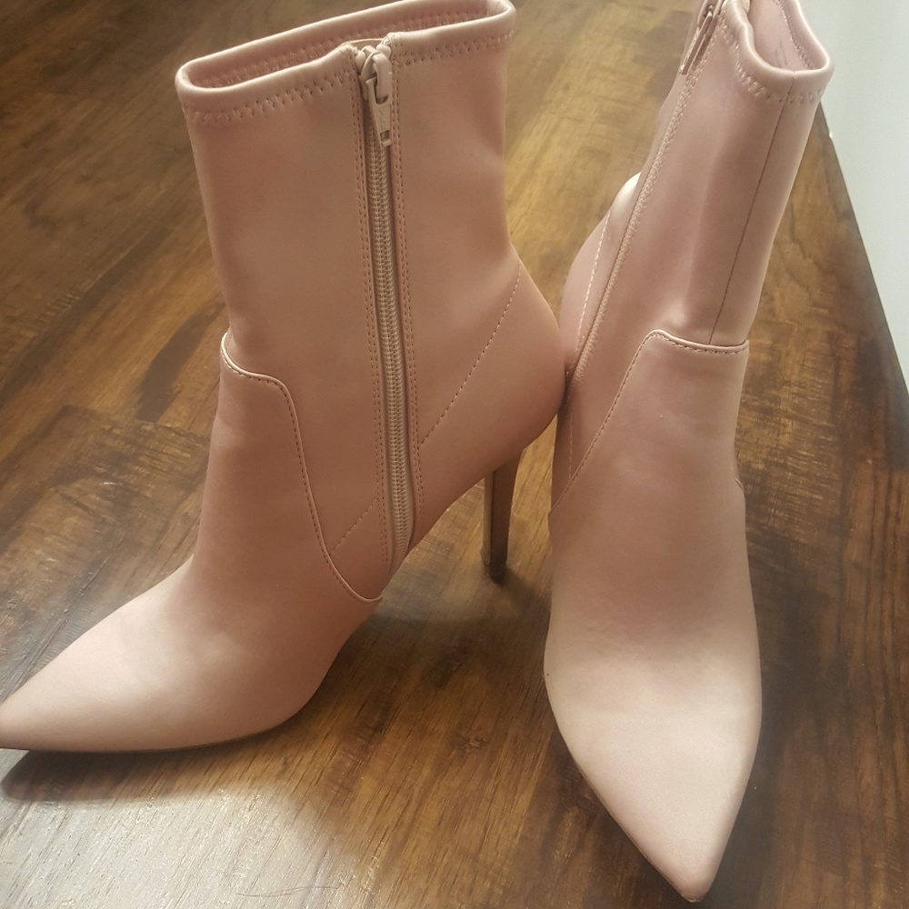 Aldo Pink boots worn once